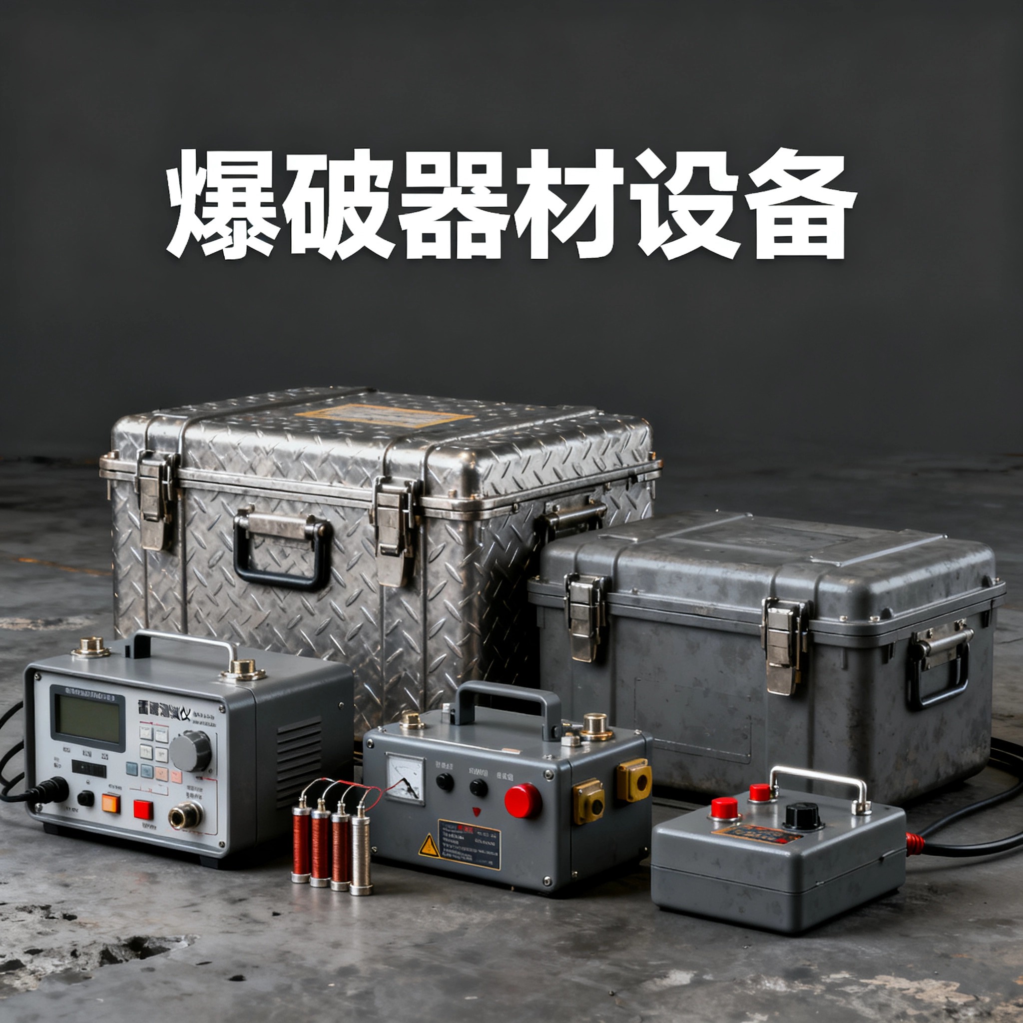 谢家集爆破工程师的“兵器库”：常用器材一册通
